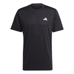 Adidas: Чёрная футболка  Essentials