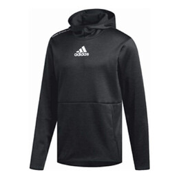 Adidas: Чёрная толстовка 