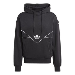 Adidas: Чёрная толстовка  Originals