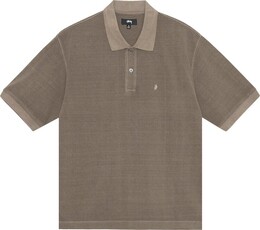 Stussy: Коричневое поло 