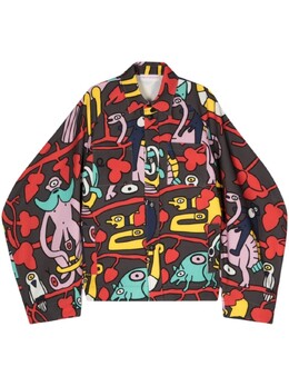 Walter Van Beirendonck: Рубашка с принтом 