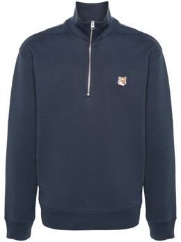 Maison Kitsuné: Синяя толстовка 