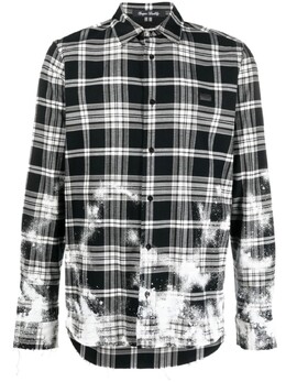 Philipp Plein: Рубашка  Gothic Plein в клетку