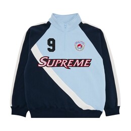 Supreme: Синяя толстовка 