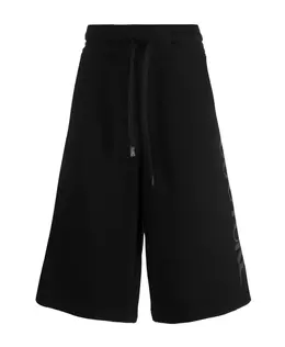 Versace Jeans Couture: Чёрные шорты 