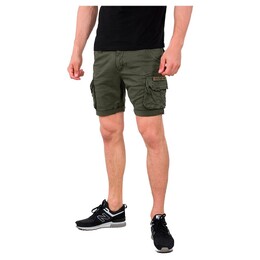 Alpha Industries: Зелёные шорты 