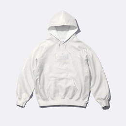 Supreme: Белая толстовка  Box Logo