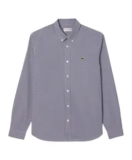 Lacoste: Синяя рубашка 