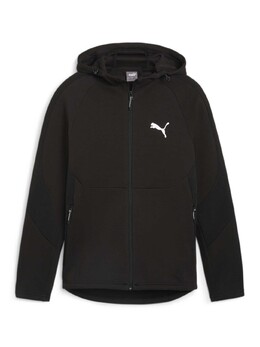 PUMA: Чёрная толстовка  Evostripe