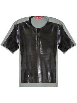 Diesel: Двухцветная футболка 