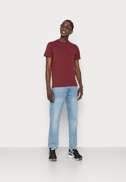 Pepe Jeans: Синяя футболка 