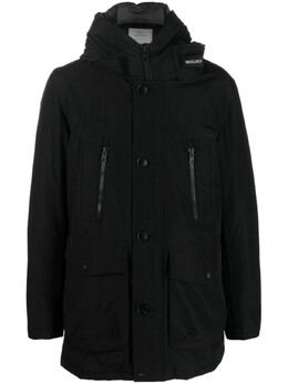 Woolrich: Пуховик с капюшоном 