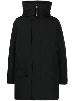 Canada Goose: Чёрный пуховик 