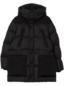 Burberry: Пуховик с карманами 