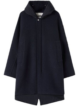 Jil Sander: Пуховик с капюшоном 