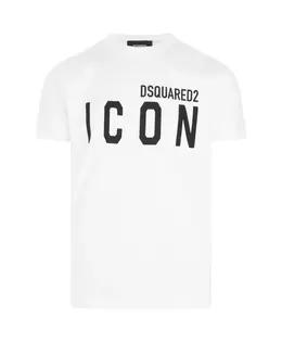 Dsquared2: Белая футболка 