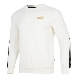 PUMA: Белый свитер  Ess