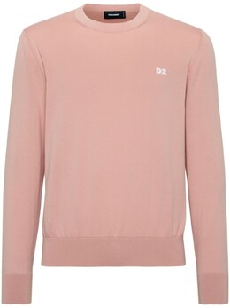 Dsquared2: Розовый свитер 