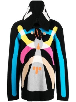 Walter Van Beirendonck: Свитер с воротником 