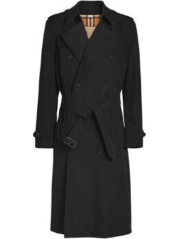 Burberry: Чёрный плащ  The Kensington Heritage