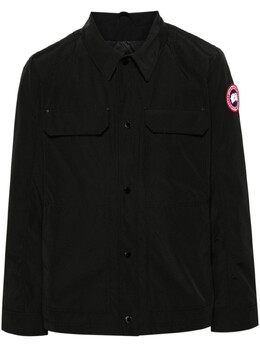 Canada Goose: Однобортное пальто 