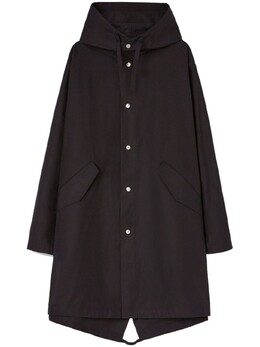 Jil Sander: Пуховик с капюшоном 