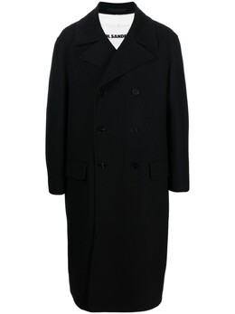 Jil Sander: Двубортное пальто 