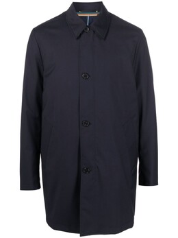 Paul Smith: Плащ с воротником 