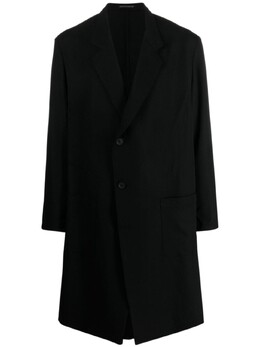 Yohji Yamamoto: Однобортное пальто 