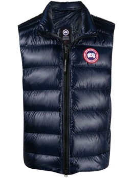 Canada Goose: Синий жилет  Crofton