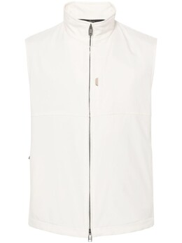 Brioni: Белый жилет 