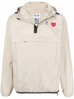 Comme Des Garçons Play: Куртка с капюшоном 
