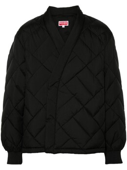 Kenzo: Пуховик с запахом 