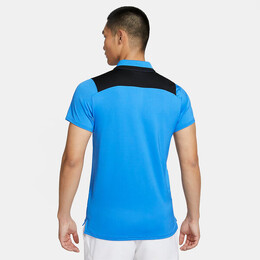 Nike: Синяя рубашка  Dri FIT