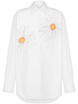 Moschino: Рубашка с принтом 