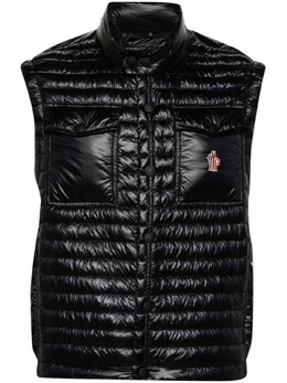 Moncler Grenoble: Чёрный жилет 