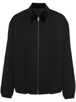 Prada: Пиджаки из шерсти 
