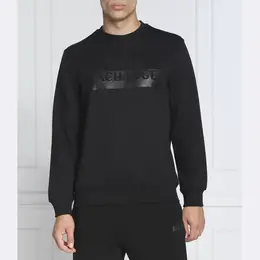 Armani Exchange: Чёрная толстовка 