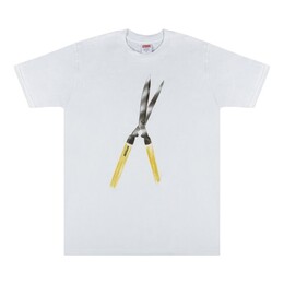Supreme: Белая футболка  Shears