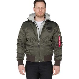 Alpha Industries: Зелёная куртка 