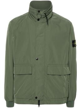 Stone Island: Зелёная куртка  Compass