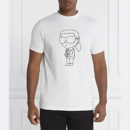 Karl Lagerfeld: Белая футболка 