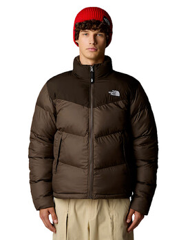 The North Face: Коричневый пуховик  Saikuru