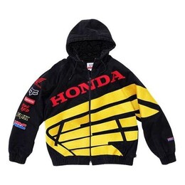 Supreme: Чёрная куртка  Honda Fox Racing