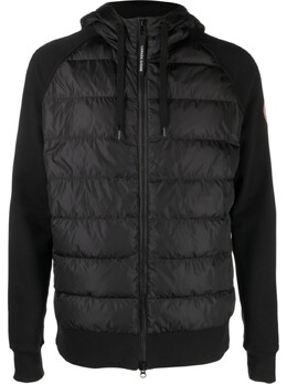 Canada Goose: Чёрный жилет  HyBridge