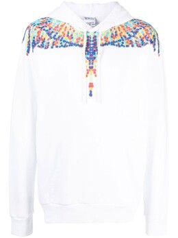 Marcelo Burlon County Of Milan: Белая толстовка 