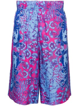 Versace Jeans Couture: Синие шорты 