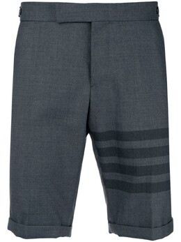 Thom Browne: Серые шорты 
