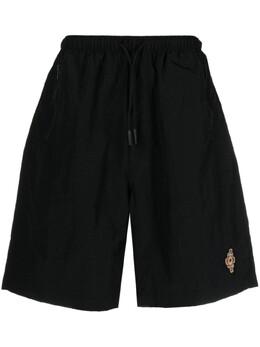 Marcelo Burlon County Of Milan: Чёрные шорты 