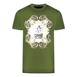 cavalli CLASS: Яркая футболка 